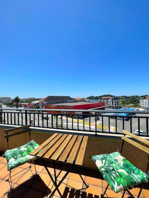 Apto Solpor, Terraza Y Parking Cambados Exterior foto